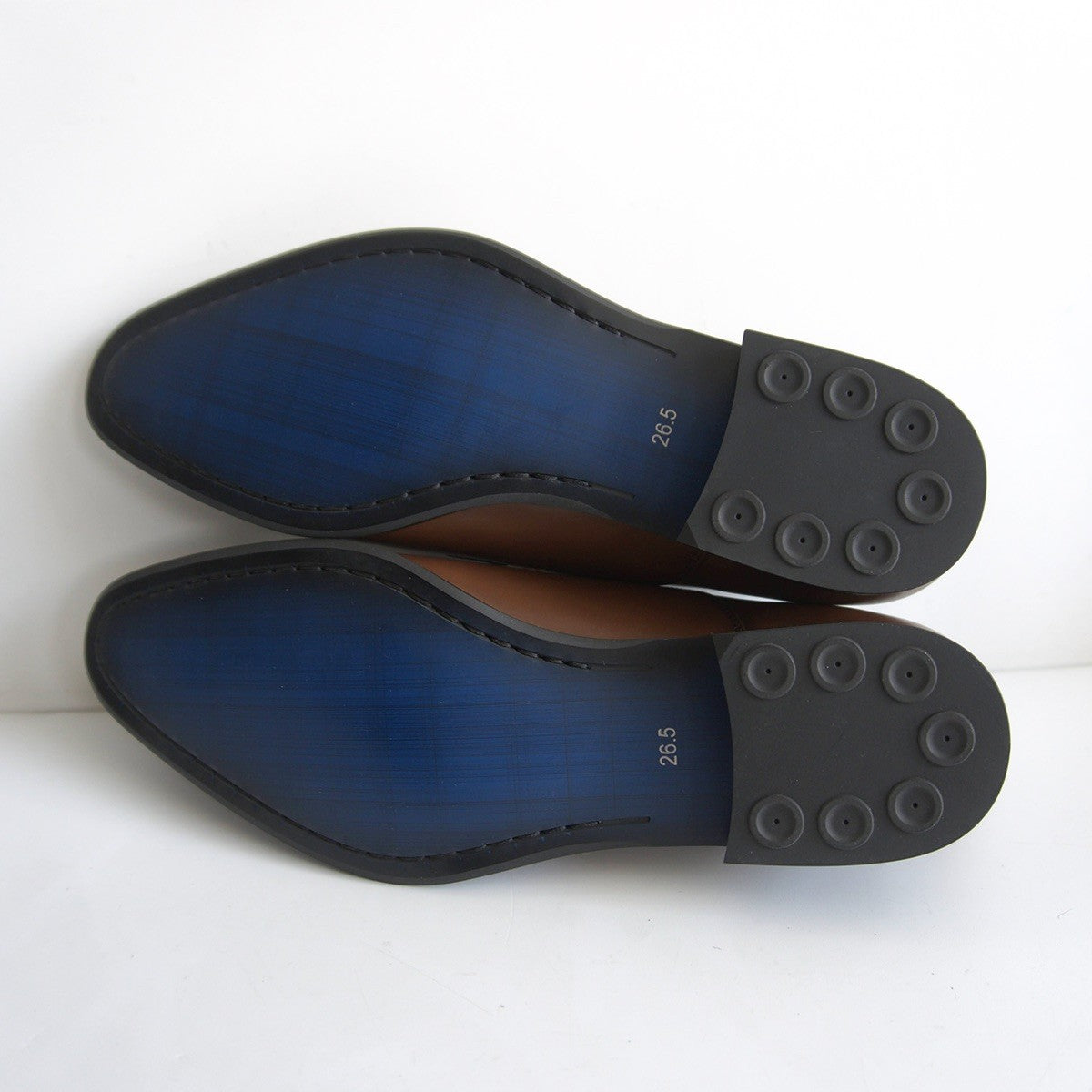 REGAL worth collection Swirl Toe Leather Shoes Size 8.5