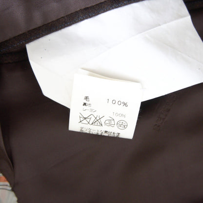 HERMES Wool Cashmere Pinstripe 3B Tailored Jacket Size L