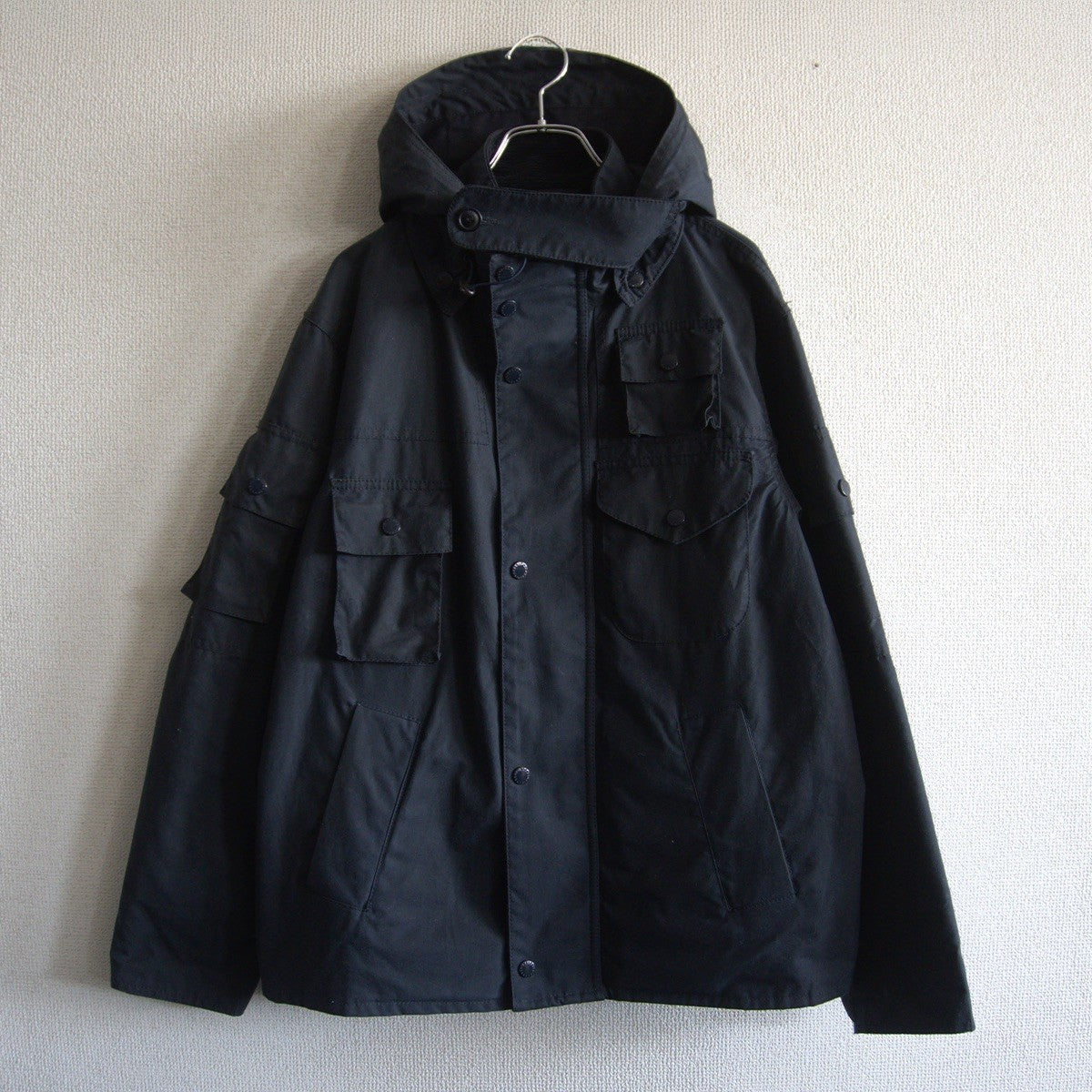 Barbour x EG Cowen Wax Jacket Black Size M