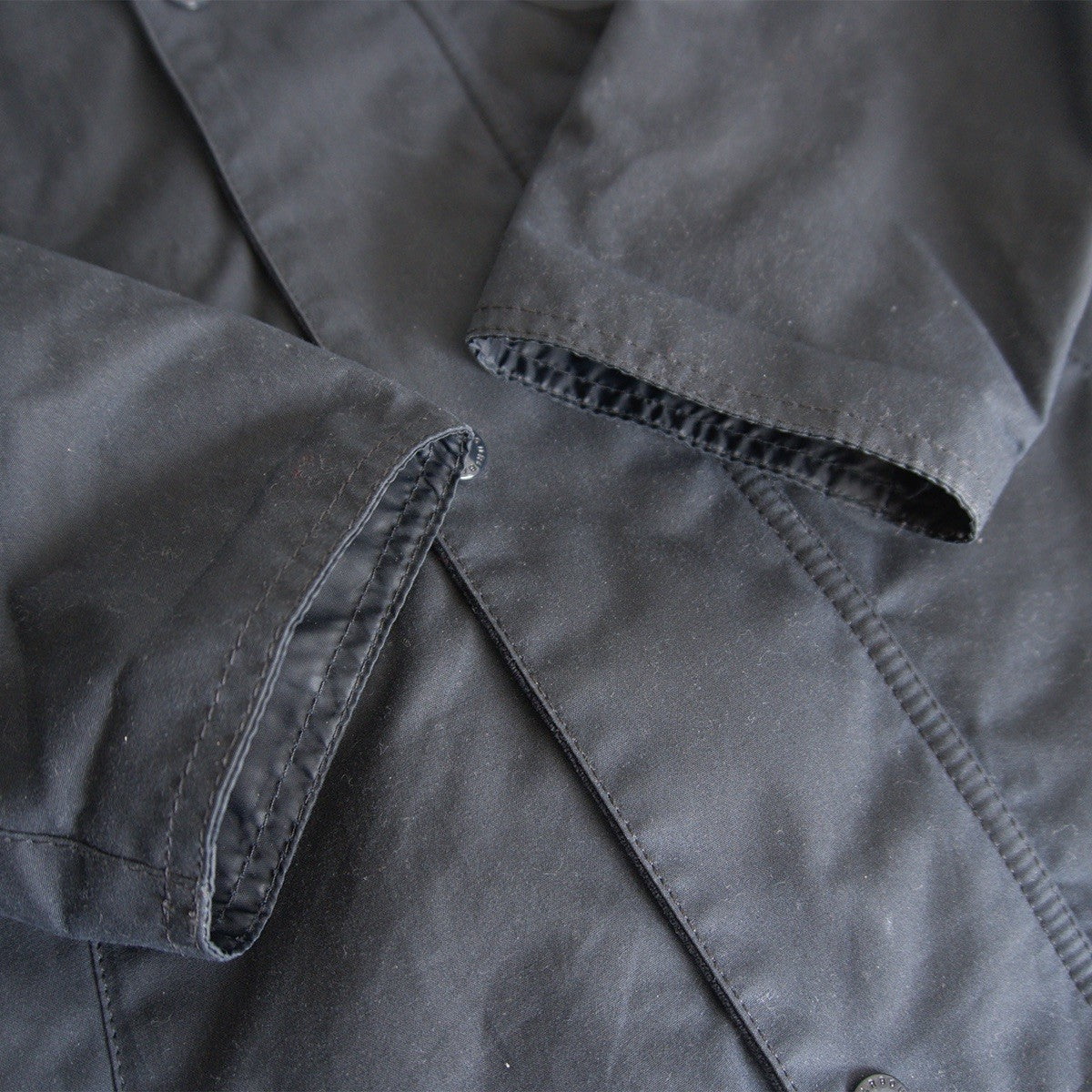 Barbour x EG Cowen Wax Jacket Black Size M