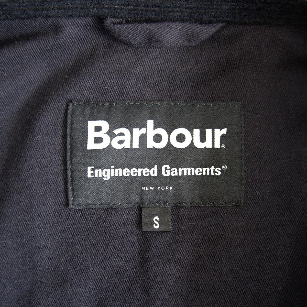 Barbour x EG Cowen Wax Jacket Black Size M