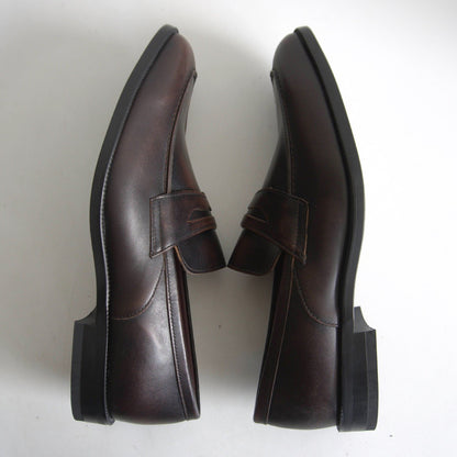 REGAL VO53 Loafer Leather Shoes Made in Japan Brown Size 8.5