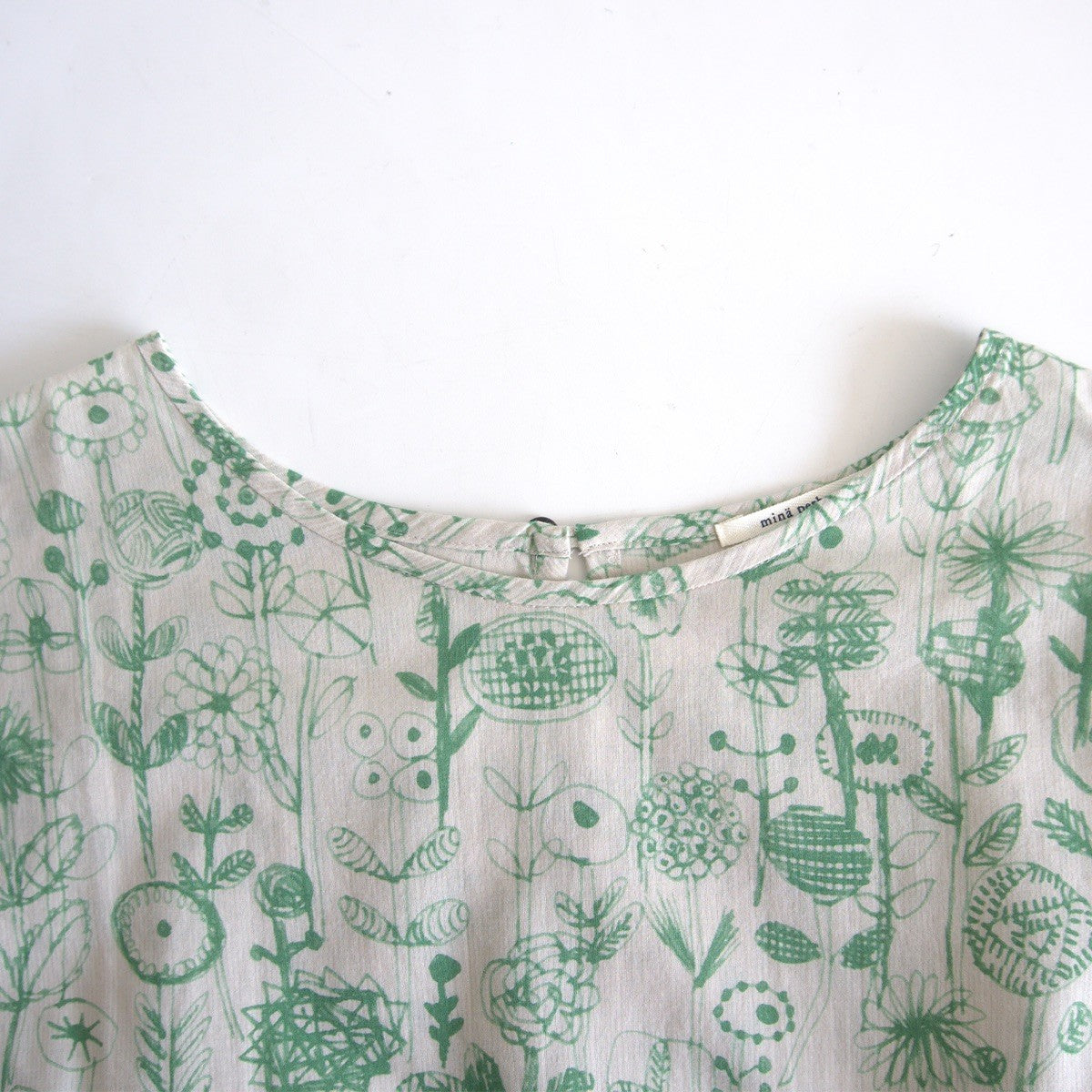 mina perhonen "letter of flower" Textile Dress Size 38