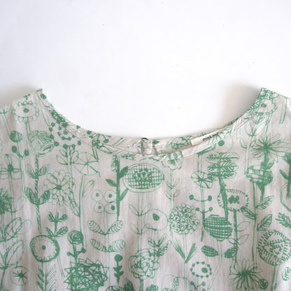 mina perhonen "letter of flower" Textile Dress Size 38