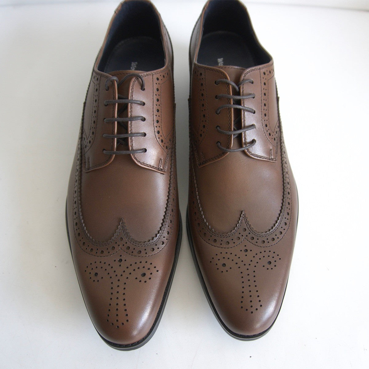 REGAL worth collection Wingtip Leather Shoes Brown Size 8.5