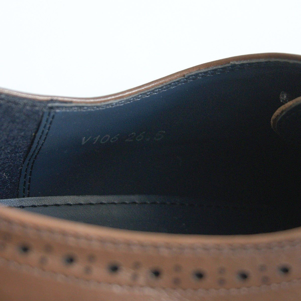 REGAL worth collection Wingtip Leather Shoes Brown Size 8.5