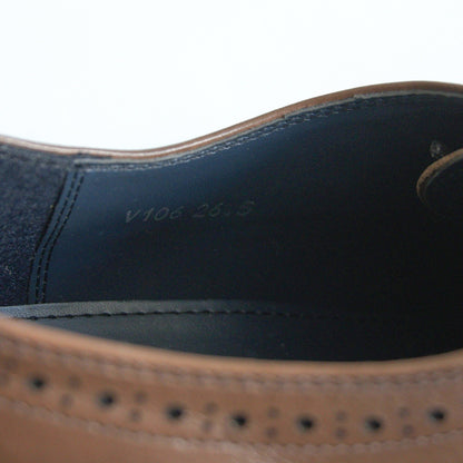 REGAL worth collection Wingtip Leather Shoes Brown Size 8.5