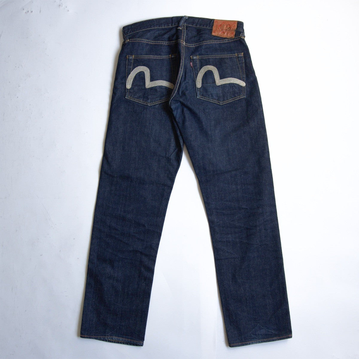 EVISU LOT.2000 Dark Indigo Denim Pants Size 32×35