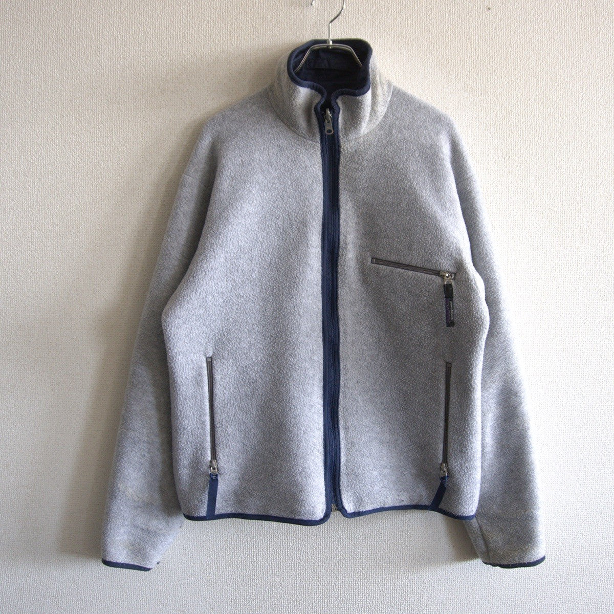 PATAGONIA 90s USA Glissade Reversible Fleece Gray Size S