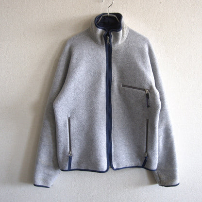PATAGONIA 90s USA Glissade Reversible Fleece Gray Size S