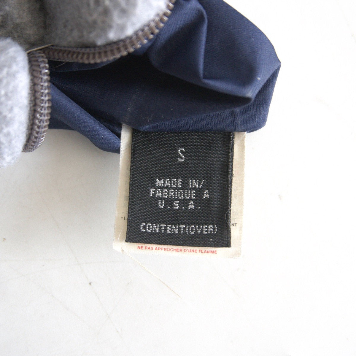 PATAGONIA 90s USA Glissade Reversible Fleece Gray Size S