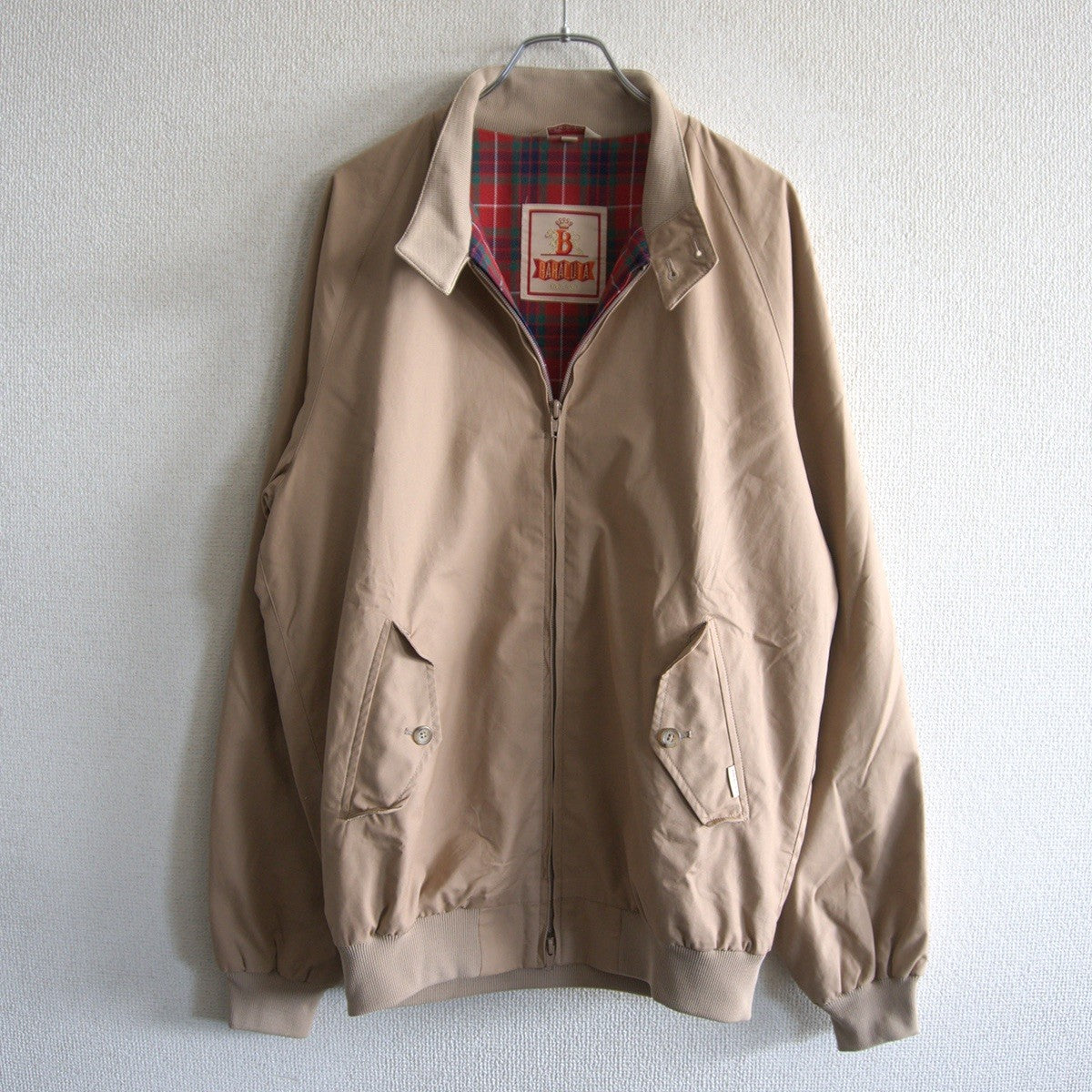 BARACUTA G9 Harrington Jacket Tan Size 38
