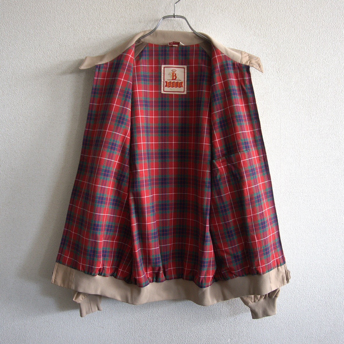BARACUTA G9 Harrington Jacket Tan Size 38