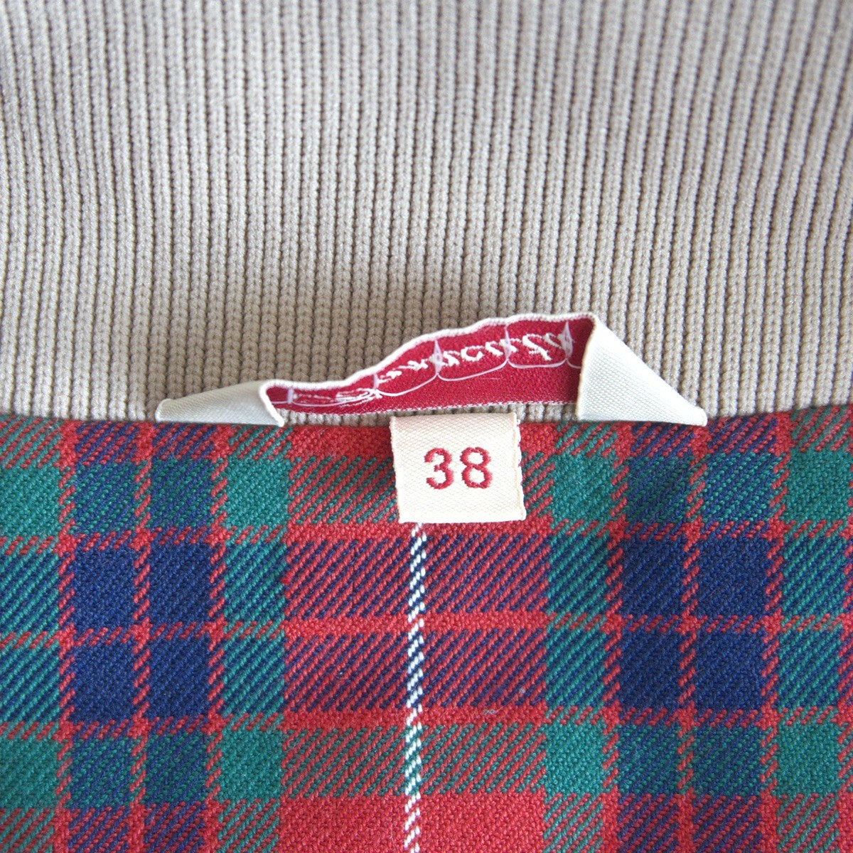 BARACUTA G9 Harrington Jacket Tan Size 38