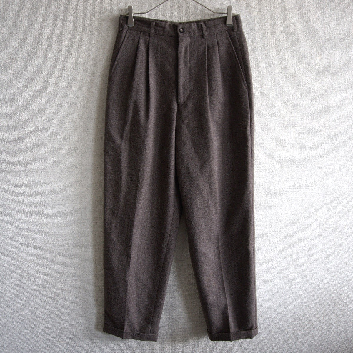 COMME des GARCONS HOMME 90s 2-Pleat Trousers Brown Size 32
