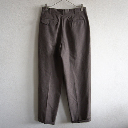 COMME des GARCONS HOMME 90s 2-Pleat Trousers Brown Size 32