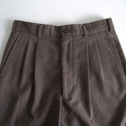 COMME des GARCONS HOMME 90s 2-Pleat Trousers Brown Size 32