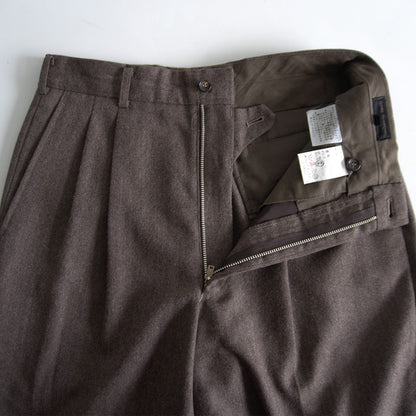 COMME des GARCONS HOMME 90s 2-Pleat Trousers Brown Size 32