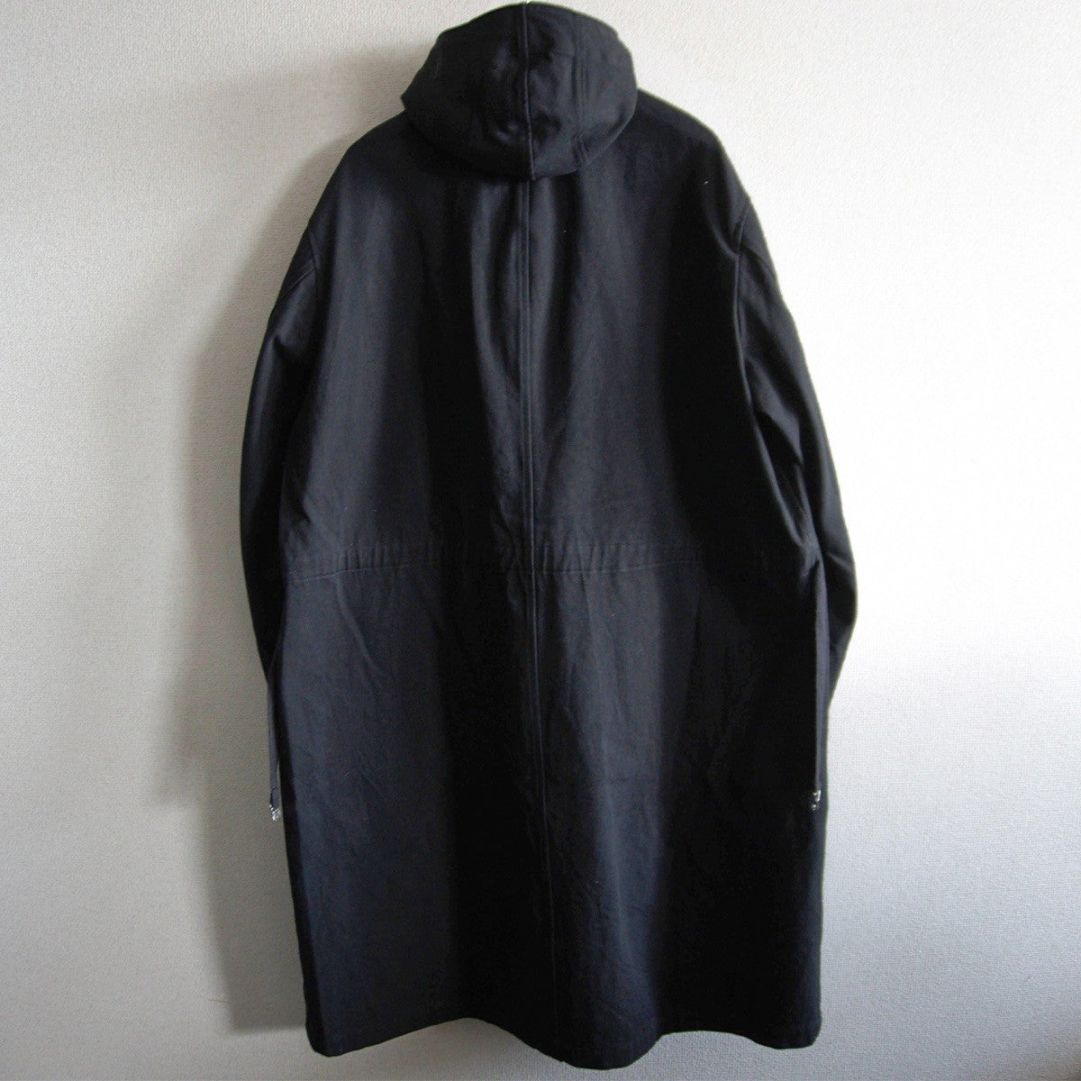 Y's for men Hooded Cotton Long Coat Size M