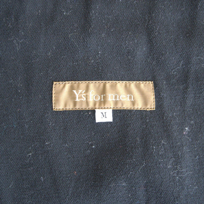 Y's for men Hooded Cotton Long Coat Size M