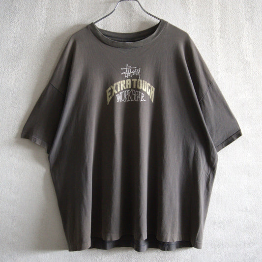 OLD STUSSY 80s Made in USA Double-Sided Print Size XXL