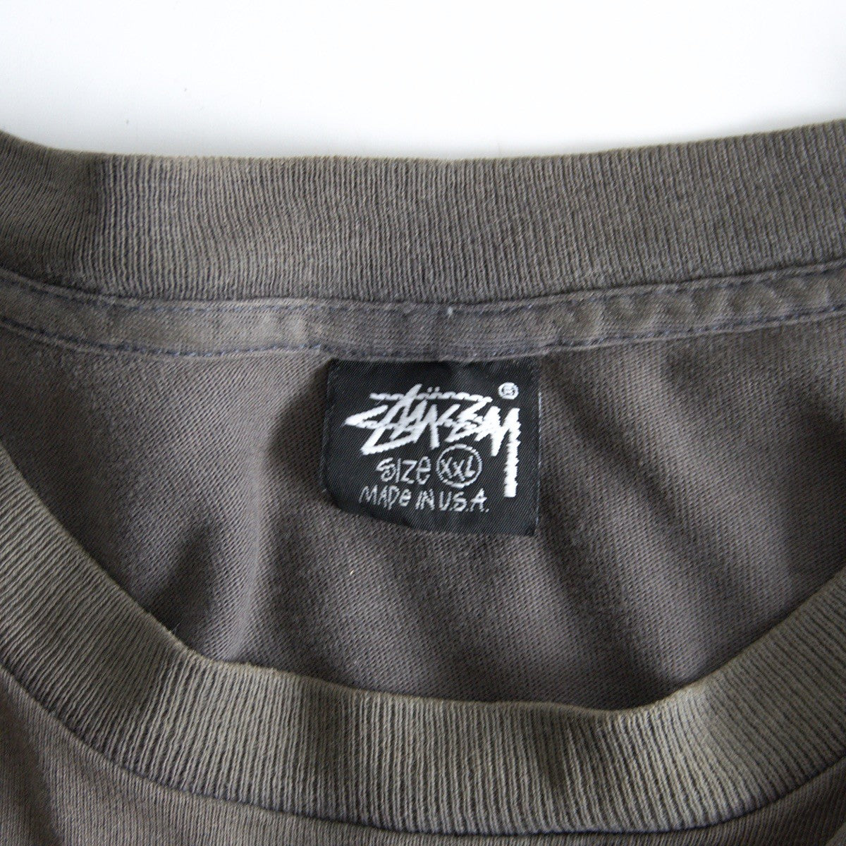 OLD STUSSY 80s Made in USA Double-Sided Print Size XXL