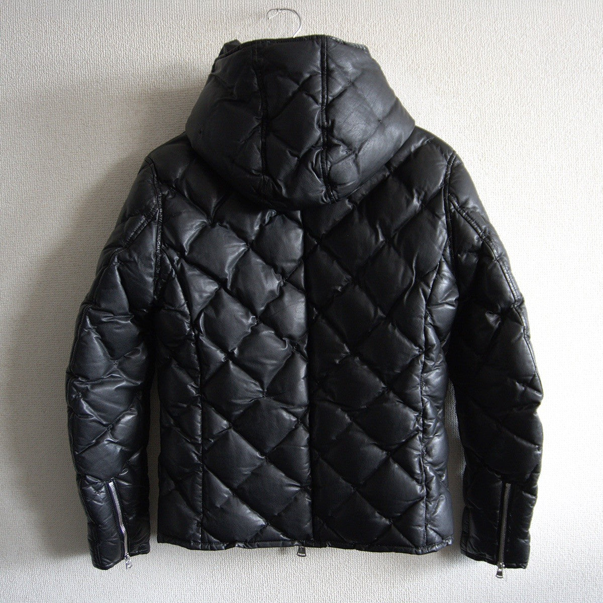 ISAMU KATAYAMA BACKLASH Kangaroo Leather Down Jacket Size L