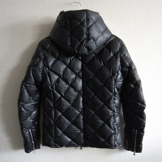 ISAMU KATAYAMA BACKLASH Kangaroo Leather Down Jacket Size L