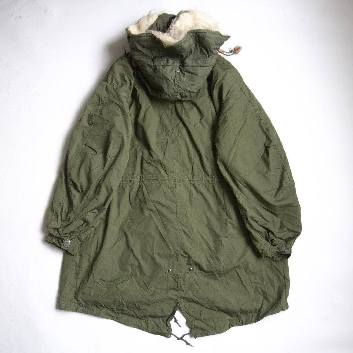 US ARMY 70s M-65 Fishtail Mod Parka Full Set Size M