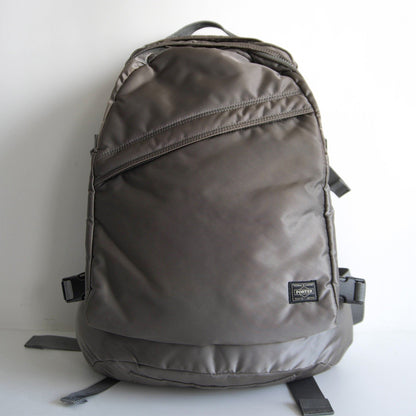 PORTER Tanker Nylon Backpack Silver Grey Size ONE SIZE