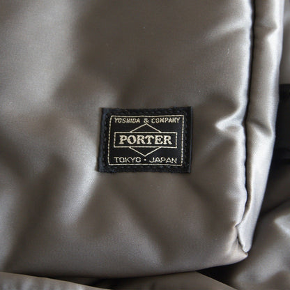 PORTER Tanker Nylon Backpack Silver Grey Size ONE SIZE