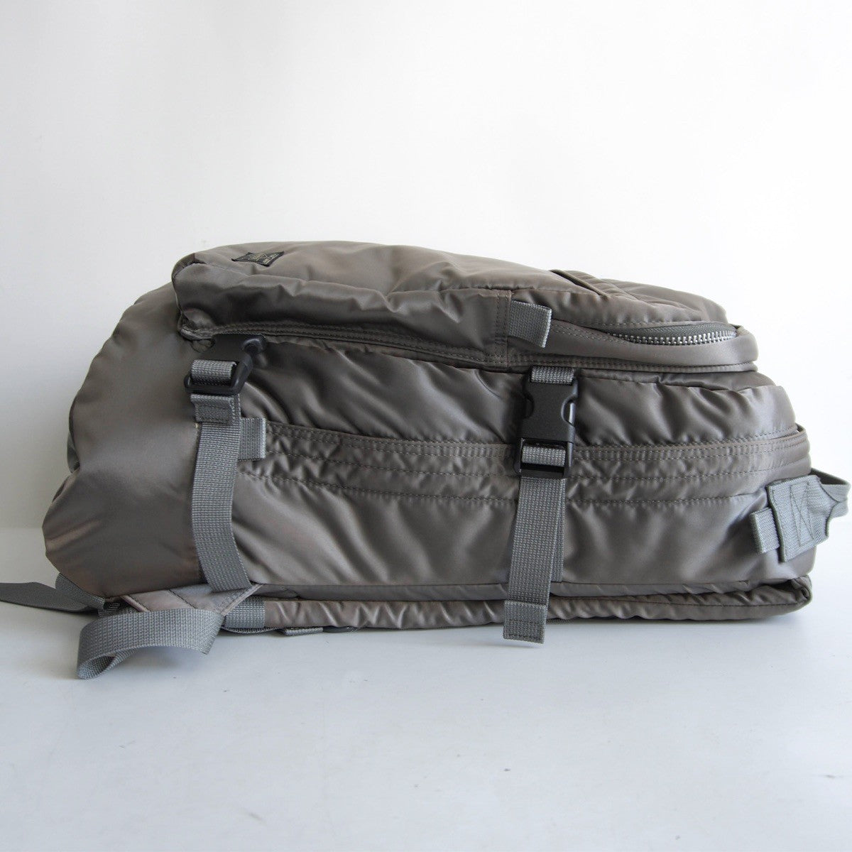 PORTER Tanker Nylon Backpack Silver Grey Size ONE SIZE
