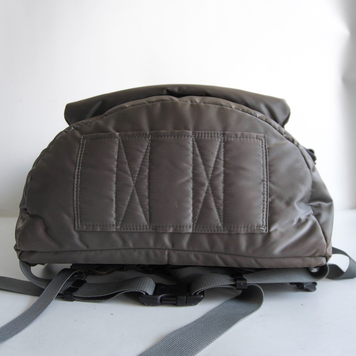 PORTER Tanker Nylon Backpack Silver Grey Size ONE SIZE
