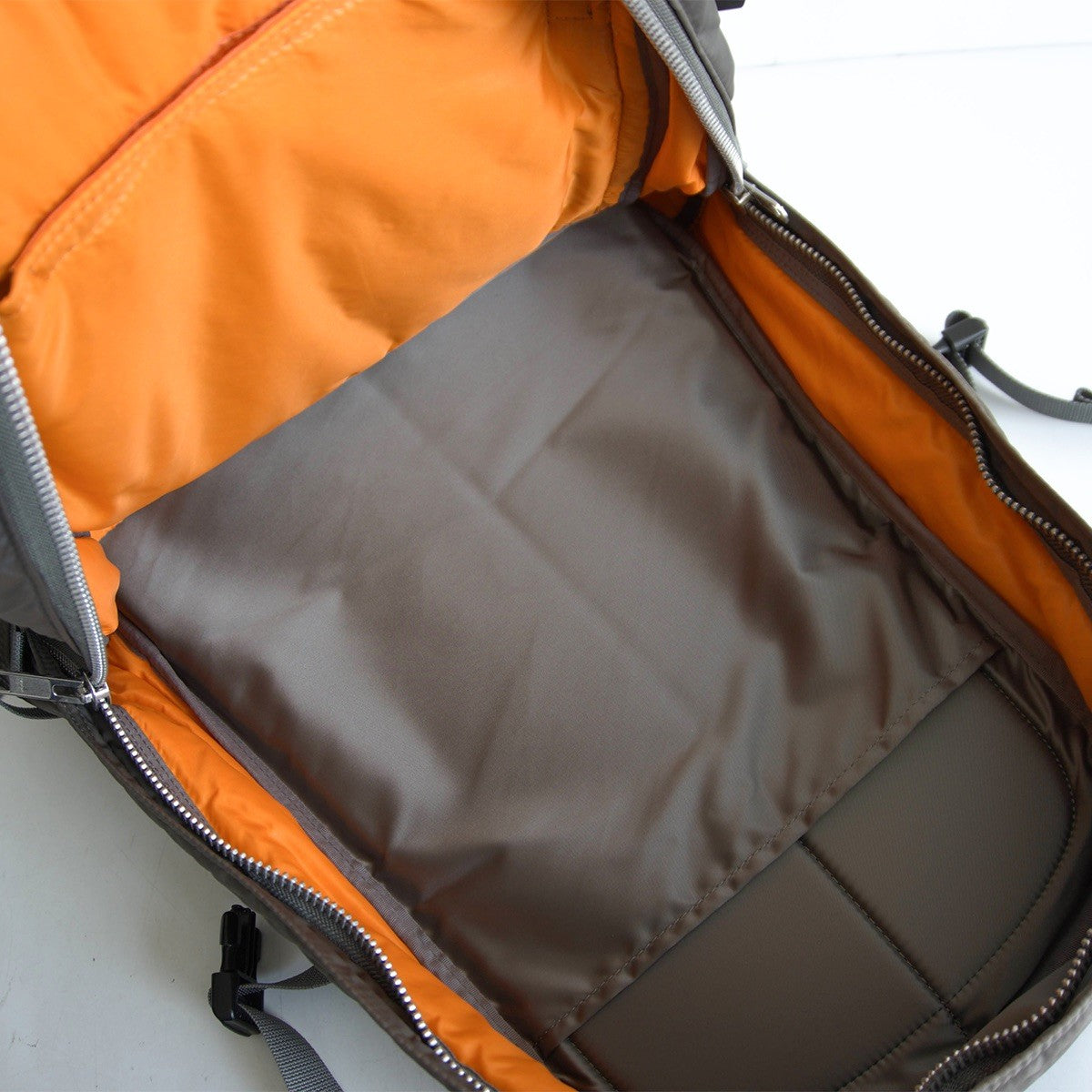 PORTER Tanker Nylon Backpack Silver Grey Size ONE SIZE