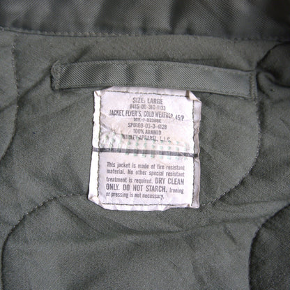 US ARMY USAF CWU-45/P Military Flight Jacket Size L