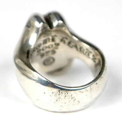 CHROME HEARTS SV925 Lip & Tongue Ring Silver Size JP 17