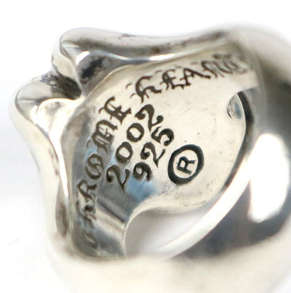 CHROME HEARTS SV925 Lip & Tongue Ring Silver Size JP 17