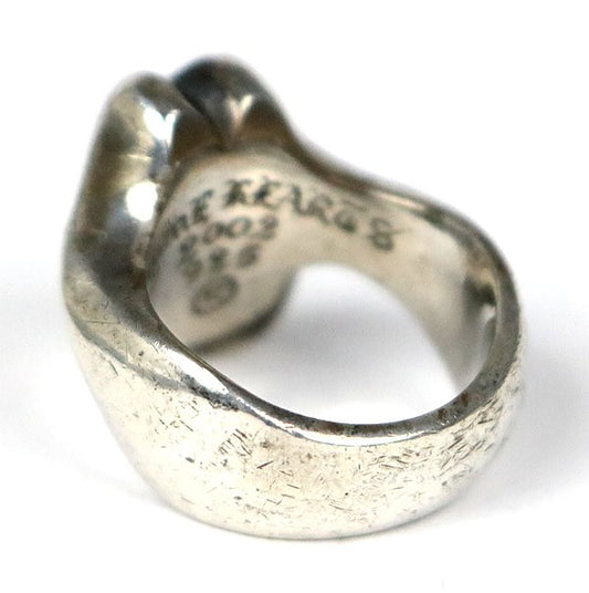 CHROME HEARTS SV925 Lip & Tongue Ring Silver Size JP 21