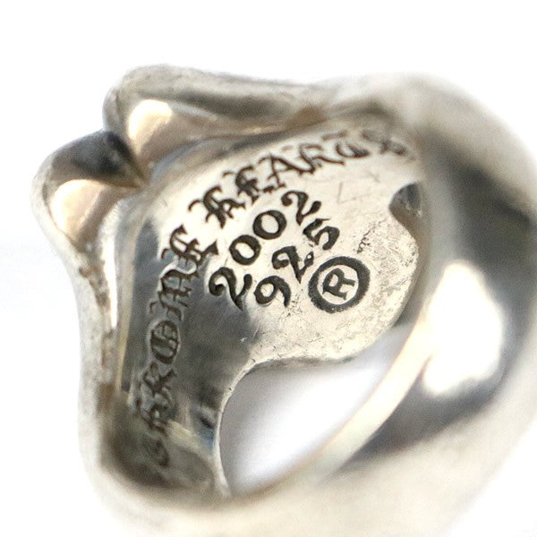 CHROME HEARTS SV925 Lip & Tongue Ring Silver Size JP 21