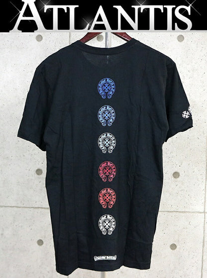 CHROME HEARTS Horseshoe Multi-color T-Shirt Black Size L