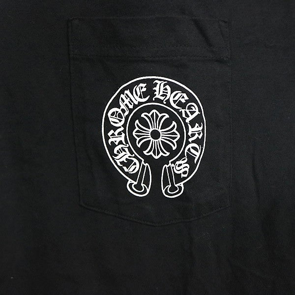 CHROME HEARTS Horseshoe Multi-color T-Shirt Black Size L