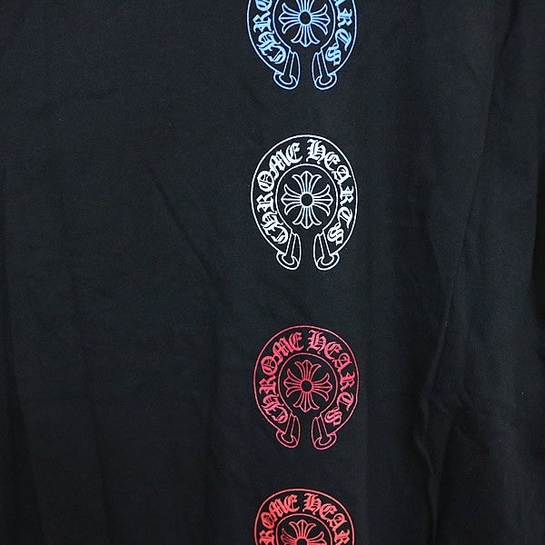 CHROME HEARTS Horseshoe Multi-color T-Shirt Black Size L