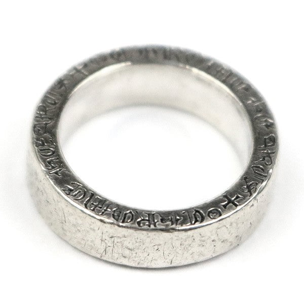 CHROME HEARTS Plain 6mm Spacer Ring SV925 Size JP 11