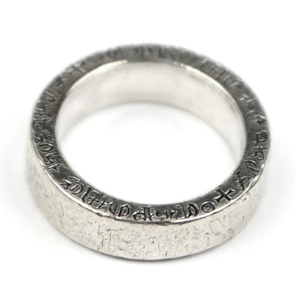 CHROME HEARTS Plain 6mm Spacer Ring SV925 Size JP 11