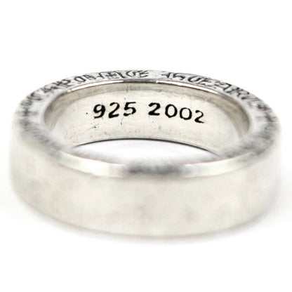 CHROME HEARTS Plain 6mm Spacer Ring SV925 Size JP 11