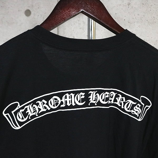 CHROME HEARTS Cemetery Cross Multi Print Tee Black Size L