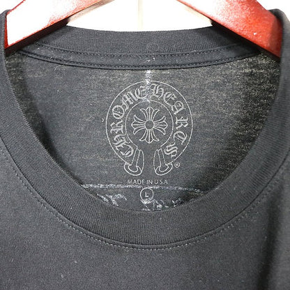 CHROME HEARTS Cemetery Cross Multi Print Tee Black Size L
