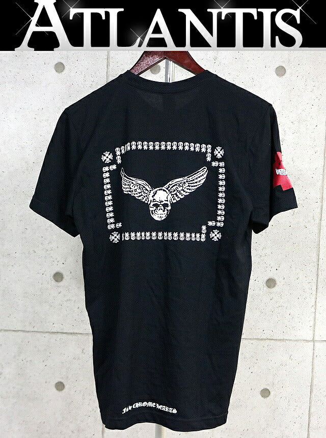 CHROME HEARTS FOTI Print T-Shirt Black Size M