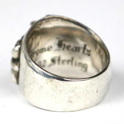 CHROME HEARTS Keeper Ring 925 Silver Size JP 18.5