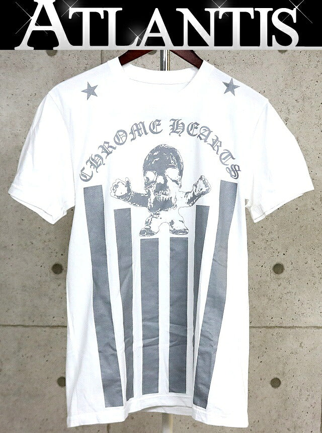 CHROME HEARTS Foti Harriss Teeter T-Shirt White Size M